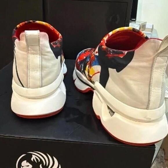 Authentic Christian Louboutin Space Run 30 Sneakers Shoes size 11 - Picture 2 of 6